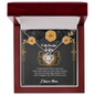 To My Beautiful Wife - Love Knot Necklace for Valentine’s Day