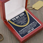 Gold Hip Hop Cuban Link Chain  Gift For Son