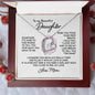 To My Daughter - Forever Love Necklace