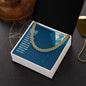 Dad Cuban Link Chain Necklace -