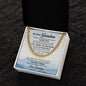 To My Grandson - Cuban Link Chain