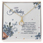 18k Gold Alluring Beauty Necklace – Perfect Birthday Gift
