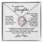 To My Daughter - Forever Love Necklace