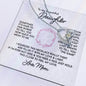 To My Daughter - Forever Love Necklace