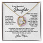 To My Daughter - Forever Love Necklace
