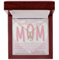 (Almost Sold Out) Thank You Mom Mother's Day Necklace - Alluring Beauty - PrittiJewelry