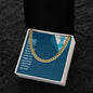 Dad Cuban Link Chain Necklace -