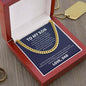 Cuban Link Chain Necklace For Son