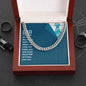Dad Cuban Link Chain Necklace -