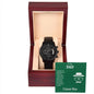 Black Chronograph Watch - Perfect Gift Choice