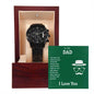 Black Chronograph Watch - Perfect Gift Choice