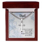 Artisan Cross Cuban Chain Necklace