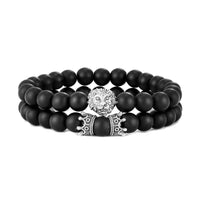 Load image into Gallery viewer, Lava Rock Lion Bracelet - Courageous Spirit
