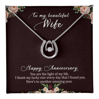 To My Wife | Lucky in Love – The Perfect Anniversary Necklace Gift