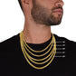 To My Dad Cuban Link Chain Necklace - You will always be My Hero - PrittiJewelry
