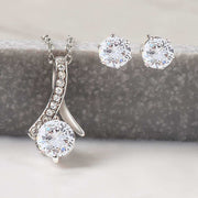 Elegant Cubic Zirconia Earrings