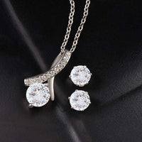 Load image into Gallery viewer, Elegant Cubic Zirconia Earrings
