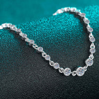 Load image into Gallery viewer, Silver 925 Sterling Silver Moissanite Bracelet
