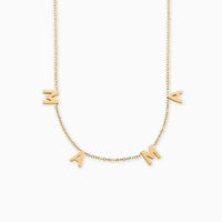 Load image into Gallery viewer, The MAMA Letter Necklace - PrittiJewelry
