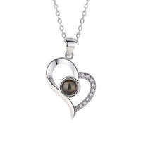 Load image into Gallery viewer, Personalized Heart Photo Projection Necklace

