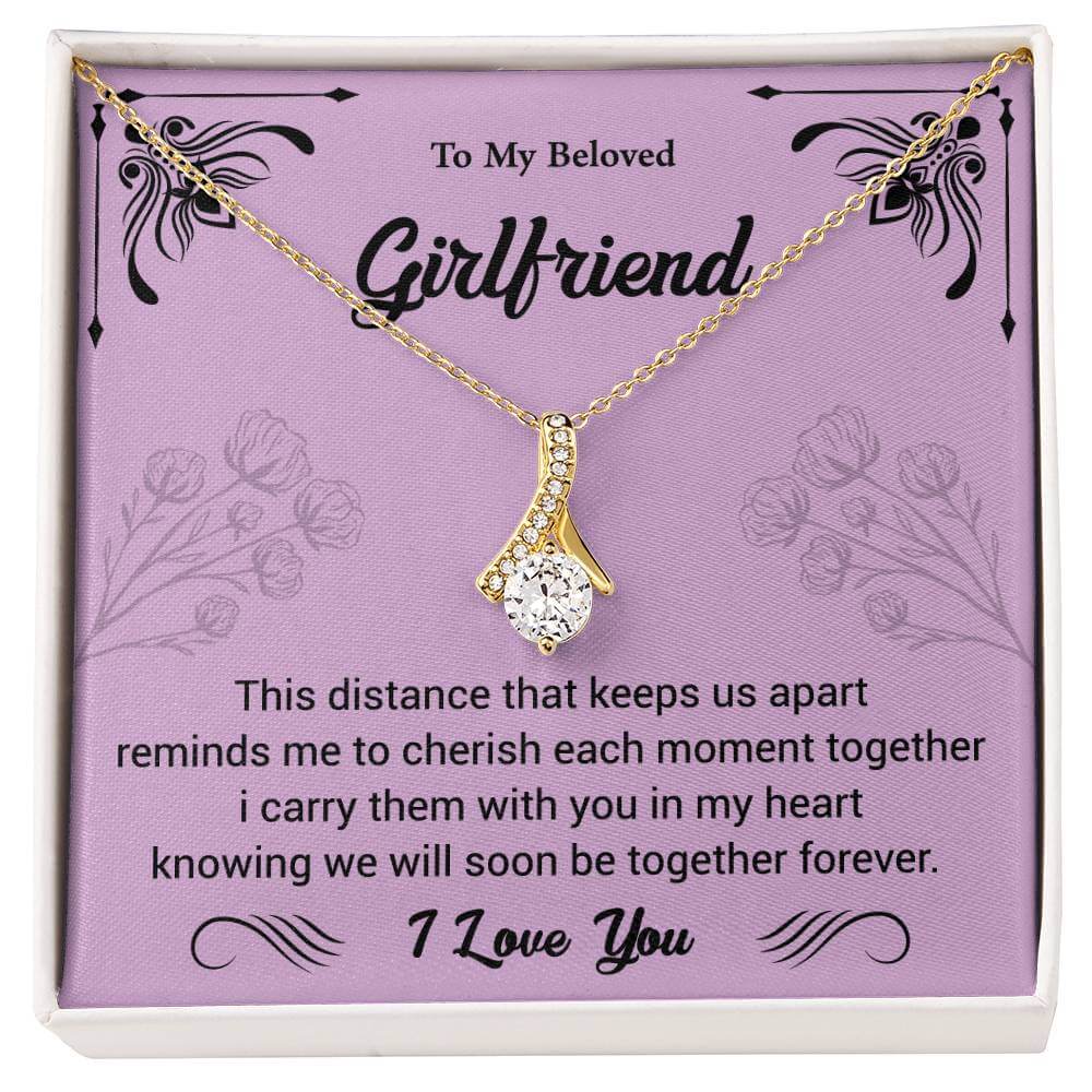 Alluring Beauty Necklace for Girlfriend - PrittiJewelrystore