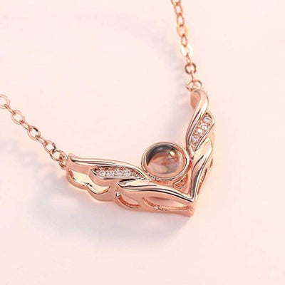 Custom Wings Projection Pendant