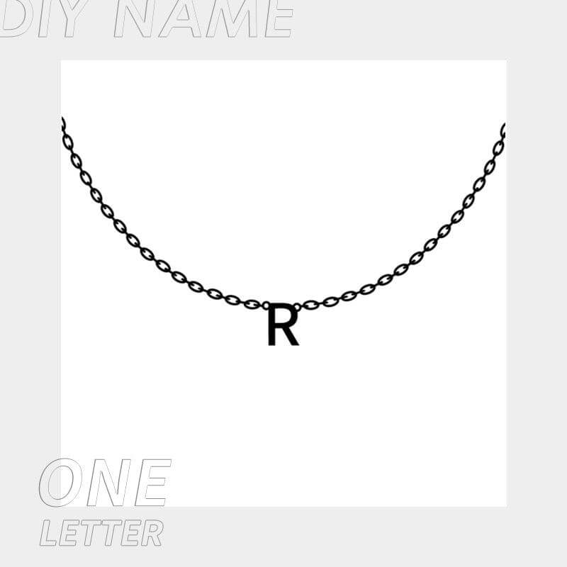 Custom Stainless Steel Name Necklace - PrittiJewelry