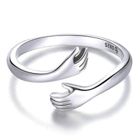 Load image into Gallery viewer, Hug Ring - PrittiJewelry
