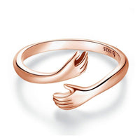 Load image into Gallery viewer, Hug Ring - PrittiJewelry
