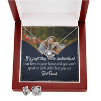 Load image into Gallery viewer, Love Knot Earring &amp; Necklace Set
