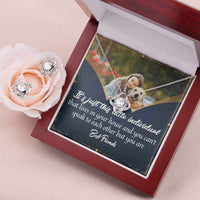 Load image into Gallery viewer, Love Knot Earring &amp; Necklace Set
