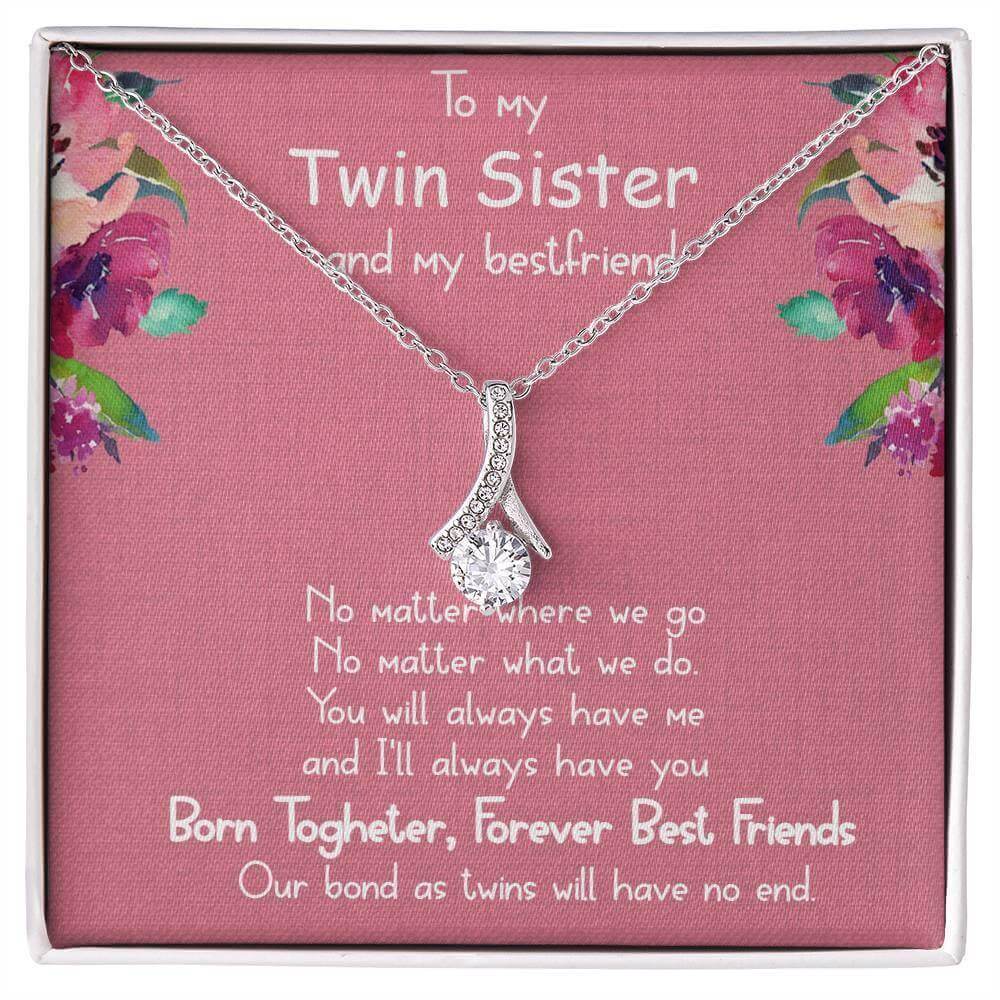Alluring Beauty Necklace For Sister (Yellow & White Gold Variants) - PrittiJewelry