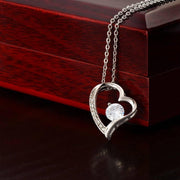 Forever Love Heart Necklace - Timeless Romantic Gift